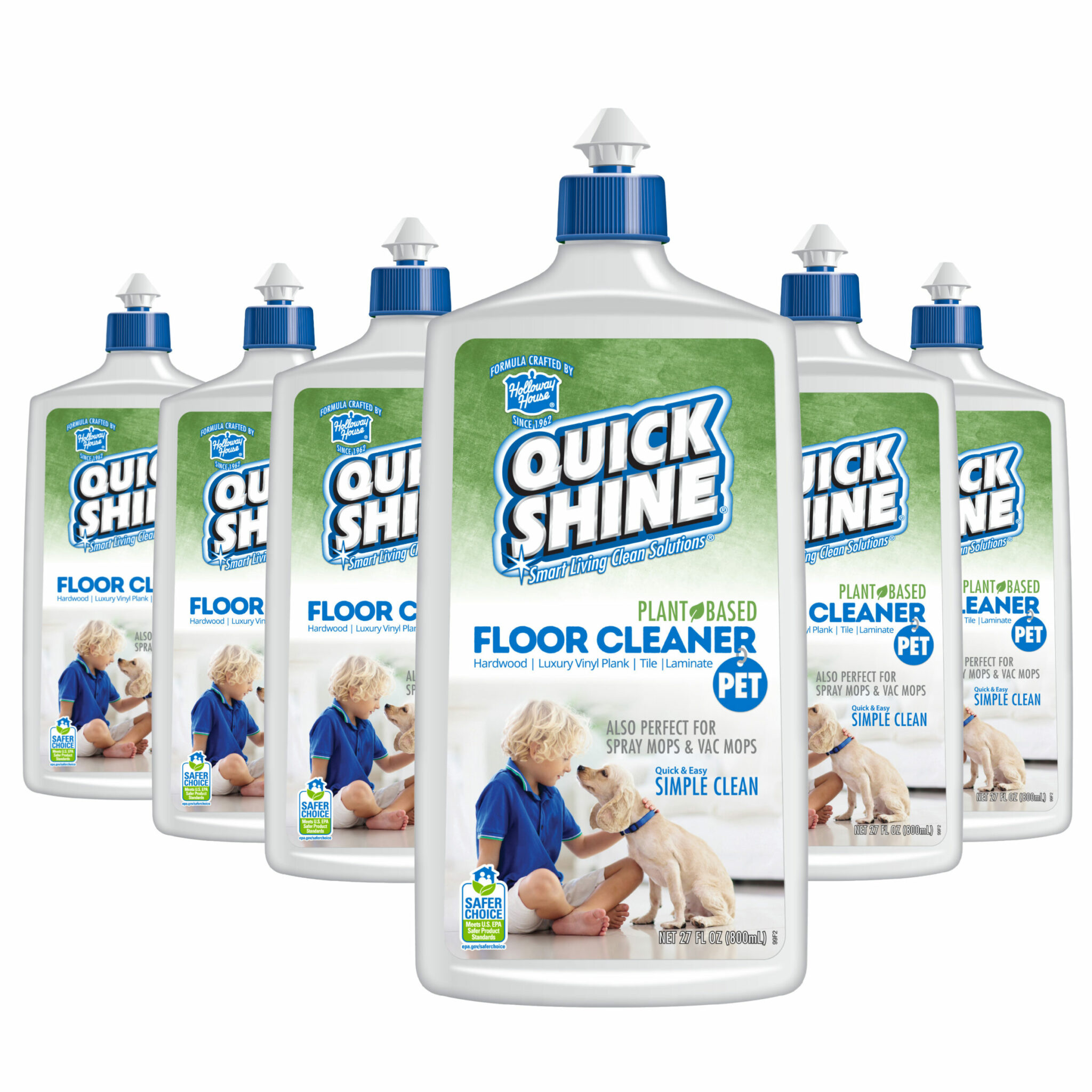 Quick Shine ® PlantBased PET Floor Cleaner (2 PACK) Quick Shine Floors
