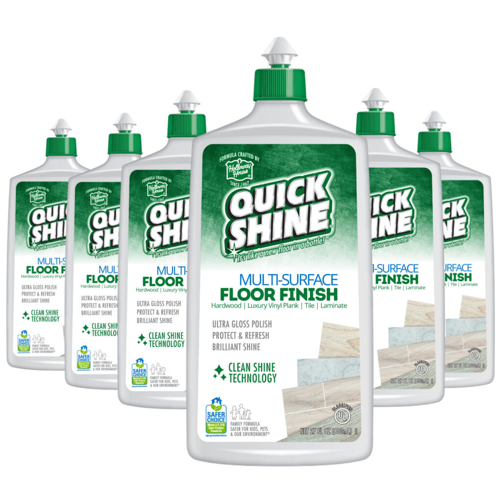 Quick Shine ® MultiSurface Floor Finish Quick Shine Floors