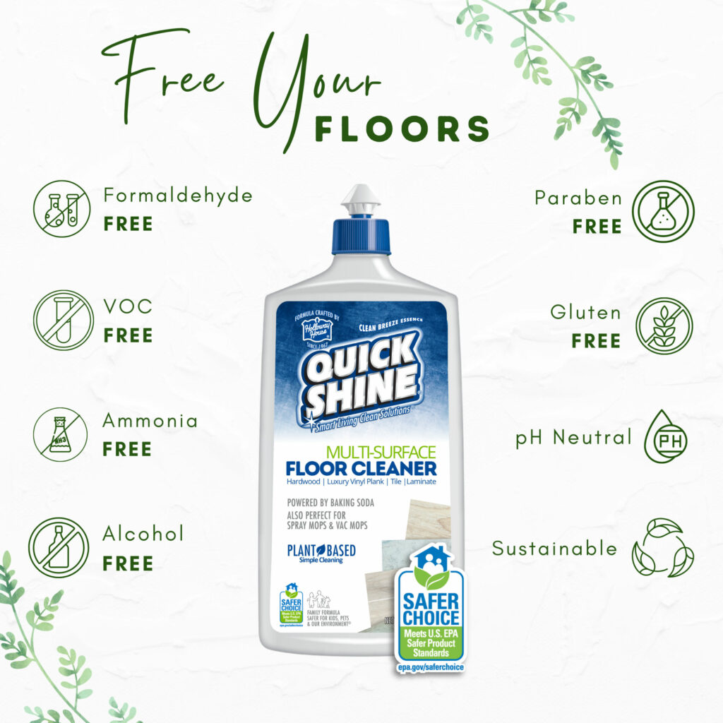 Quick Shine ® MultiSurface Floor Cleaner Quick Shine Floors