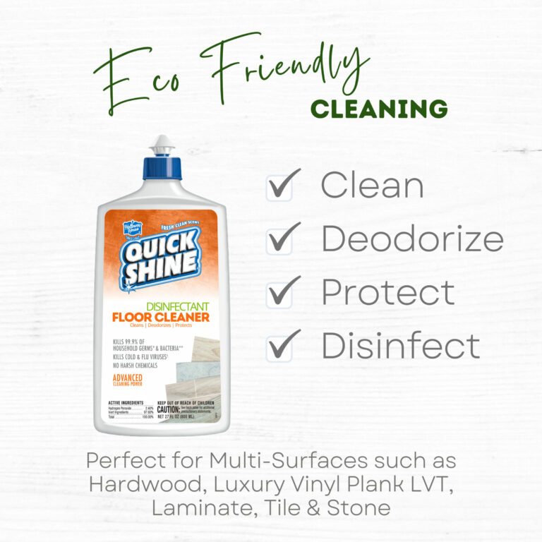 Quick Shine ® Disinfectant Floor Cleaner Quick Shine Floors