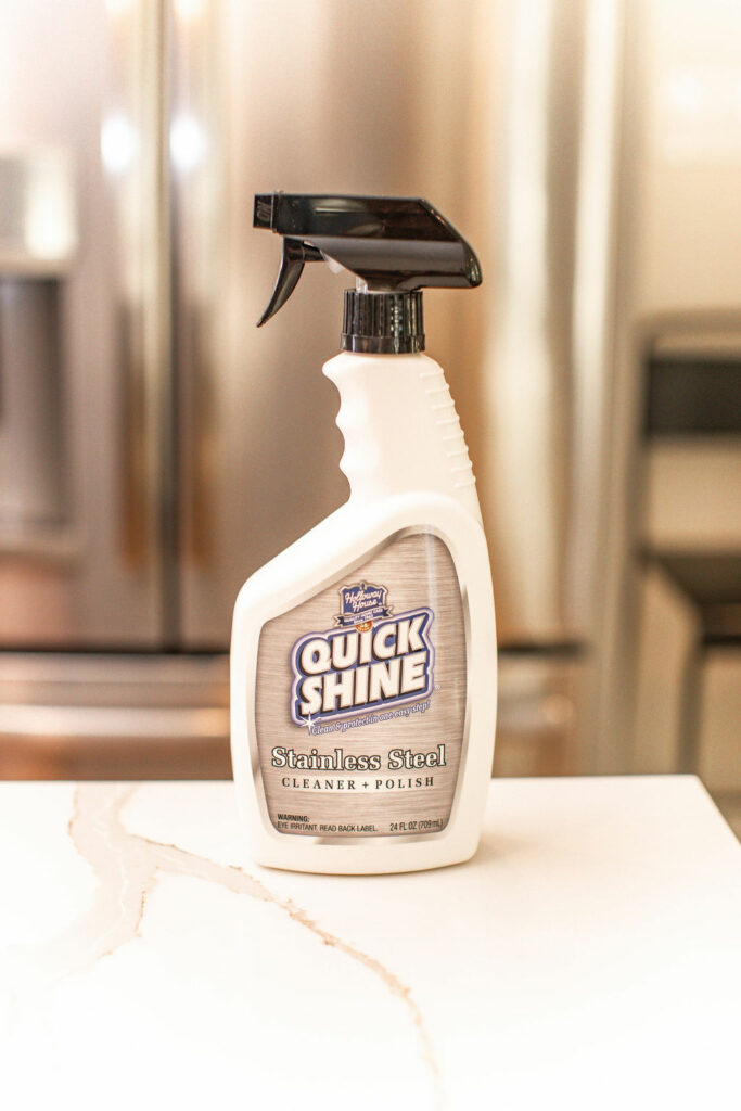 Stainless Steel Cleaner + Polish No More Fingerprints!! Quick Shine Floors