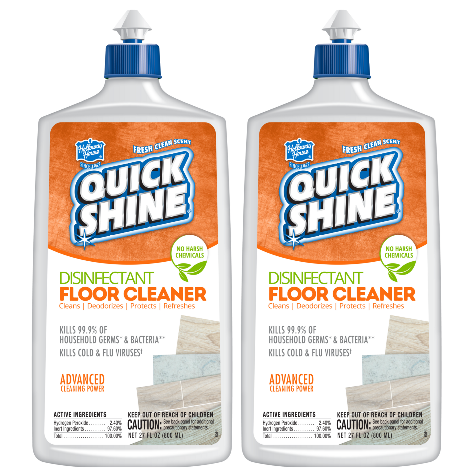 Quick Shine ® Disinfectant Floor Cleaner Quick Shine Floors