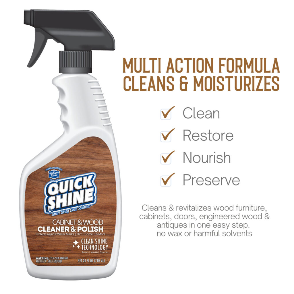 Quick Shine ® & Wood Cleaner + Polish Quick Shine Floors