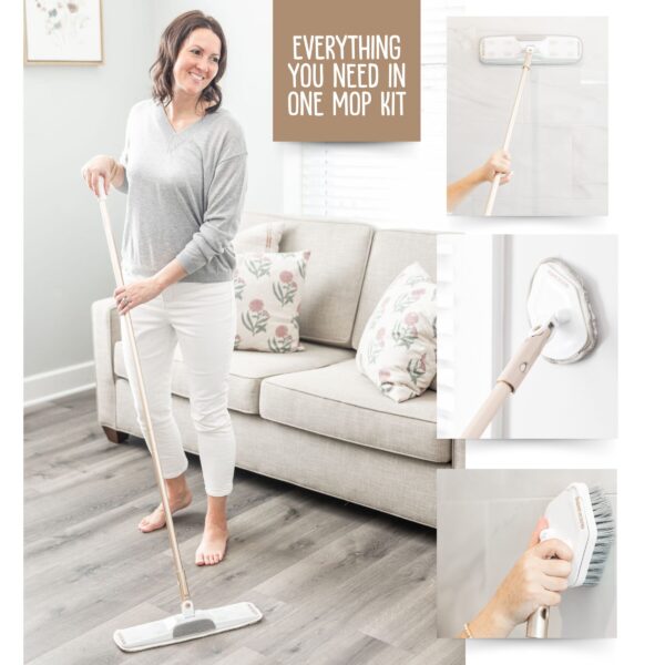 Clean + Polish All-In-One Multi-Action Mop Kit